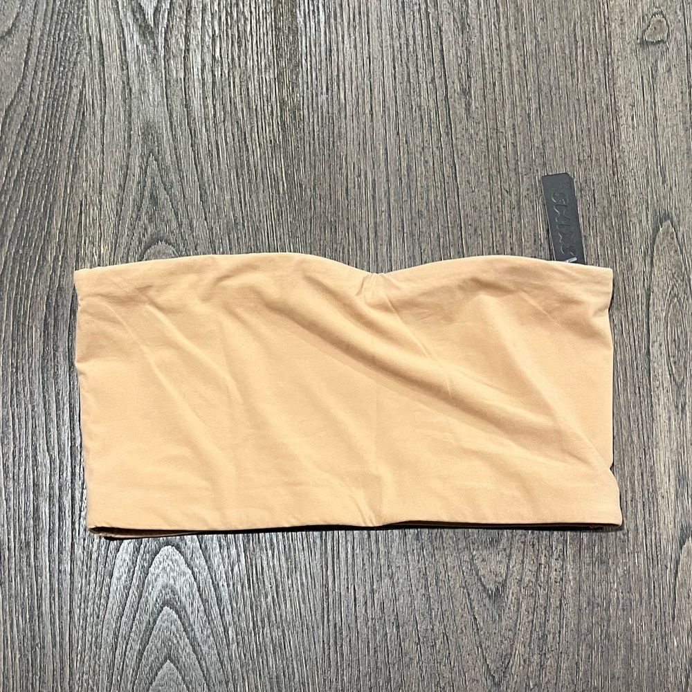 NWT Skims Fits Everybody Bandeau Bra Ochre - Size XS